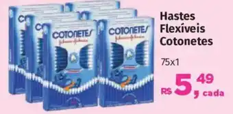 Supermercados Mateus Hastes Flexíveis Cotonetes oferta