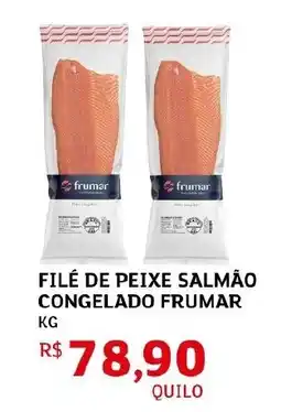 Assaí Atacadista Filé de peixe salmão congelado frumar oferta