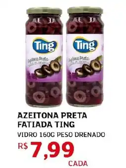 Assaí Atacadista Azeitona preta fatiada ting oferta
