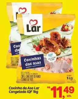 Fort Atacadista Coxinha da Asa Lar Congelada IQF oferta