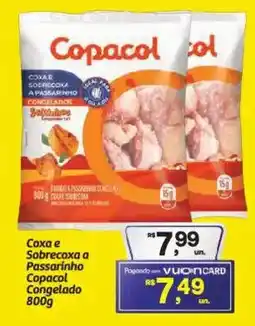 Fort Atacadista Соха е Sobrecoxa a Passarinho Copacol Congelado oferta