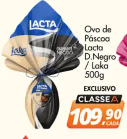 Delta Supermercados Ovo de Páscoa Lacta DIAMANTE NECRO oferta