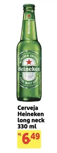 Mercado Extra Cerveja Heineken long neck oferta
