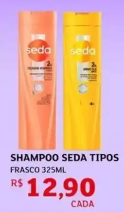 Assaí Atacadista Shampoo seda tipos frasco oferta