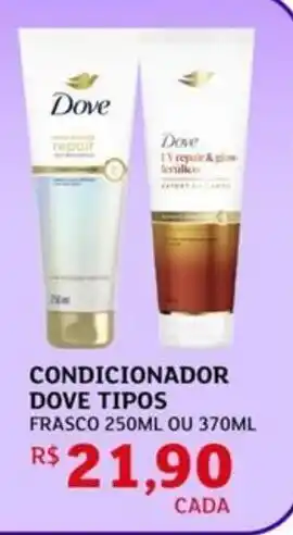 Condicionador dove tipos