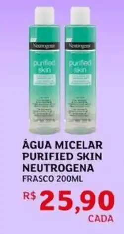 Assaí Atacadista Água micelar purified skin neutrogena frasco oferta