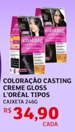 Assaí Atacadista Coloração casting creme gloss l'oréal tipos oferta
