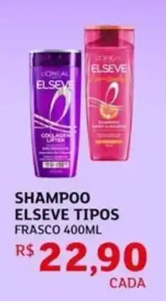 Assaí Atacadista Shampoo elseve tipos frasco oferta