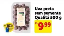 Mercado Extra Uva preta sem semente Qualitá oferta