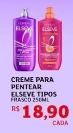 Assaí Atacadista Creme para pentear elseve tipos oferta