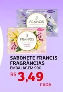 Assaí Atacadista Sabonete francis fragrâncias embalagem oferta