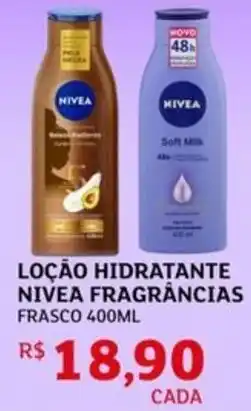 Assaí Atacadista Loção hidratante nivea fragrâncias oferta