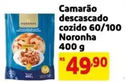 Mercado Extra Camarão descascado cozido 60/100 Noronha oferta
