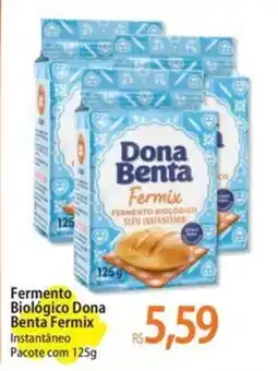 Atacadão Fermento Biológico Dona Benta Fermix Instantâneo Pacote oferta