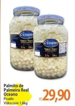 Atacadão Palmito de Palmeira Real Oceano Picado Vidro oferta