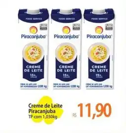 Atacadão Creme de Leite Piracanjuba oferta