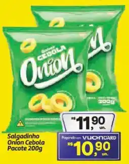 Fort Atacadista Salgadinho Onion Cebola Pacote oferta