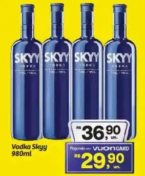 Fort Atacadista Vodka Skyy oferta
