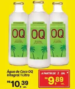 Fort Atacadista Água de Coco OQ Integral oferta