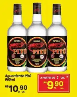 Fort Atacadista Aguardente Pitú oferta