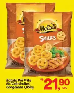 Fort Atacadista Batata Pré Frita Mc'Cain Smiles Congelada oferta