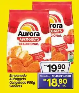 Fort Atacadista Empanado Auroggets Congelado Sabores oferta