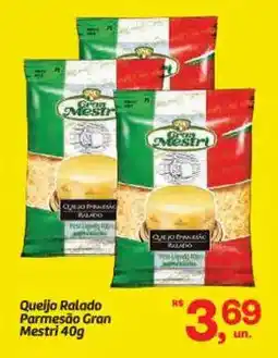 Fort Atacadista Queijo Ralado Parmesão Gran Mestri oferta