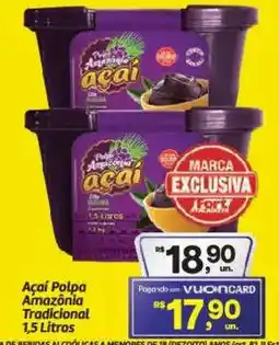 Fort Atacadista Açaí Polpa Amazônia Tradicional oferta