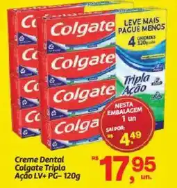 Fort Atacadista Creme Dental Colgate Tripla Ação oferta