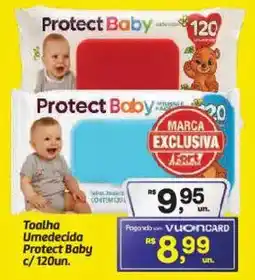 Fort Atacadista Toalha Umedecida Protect Baby c/120un. oferta