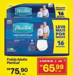 Fort Atacadista Fralda Adulto Plenitud oferta