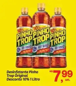 Fort Atacadista Desinfetante Pinho Trop Original Desconto 10% oferta
