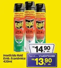Fort Atacadista Inseticida Raid Emb. Econômica oferta