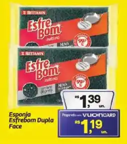 Fort Atacadista Esponja Esfrebom Dupla Face oferta