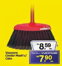 Fort Atacadista Vassoura Condor Madric/ Cabo oferta