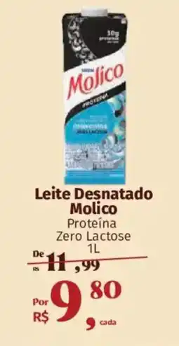 Supermercados Mateus Leite Desnatado Molico Proteína Zero Lactose oferta