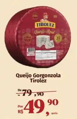 Supermercados Mateus Queijo Gorgonzola Tirolez oferta