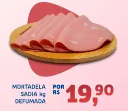 Bergamais Supermercados Mortadela sadia defumada oferta