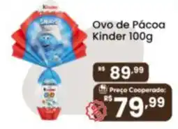 Coocerqui Ovo de Pácoa Kinder oferta