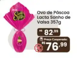 Coocerqui Ovo de Páscoa Lacta Sonho de Valsa oferta