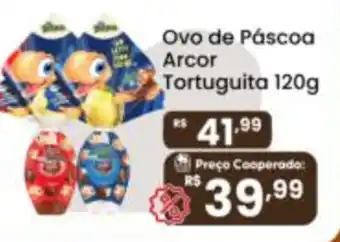 Ovo de Páscoa Arcor Tortuguita