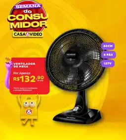Casa e Vídeo Ventilador de mesa oferta