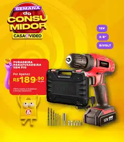 Casa e Vídeo Furadeira parafusadeira sem fio oferta