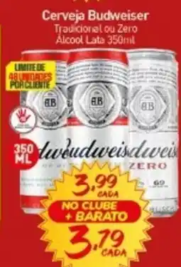 Rede Bom Lugar Cerveja Budweiser oferta