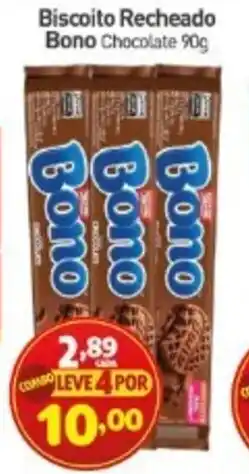 Rede Bom Lugar Biscoito Recheado Bono Chocolate oferta