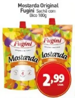 Rede Bom Lugar Mostarda Original Fugini Sachê com Bico oferta