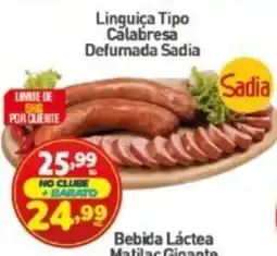Rede Bom Lugar Linguiça Tipo Calabresa Defumada Sadia oferta
