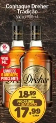 Rede Bom Lugar Conhaque Dreher Tradição Vidro oferta