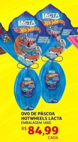 Assaí Atacadista Ovo de páscoa hotwheels lacta embalagem oferta