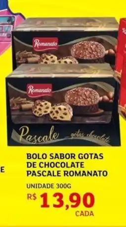 Assaí Atacadista Bolo sabor gotas de chocolate pascale romanato unidade oferta